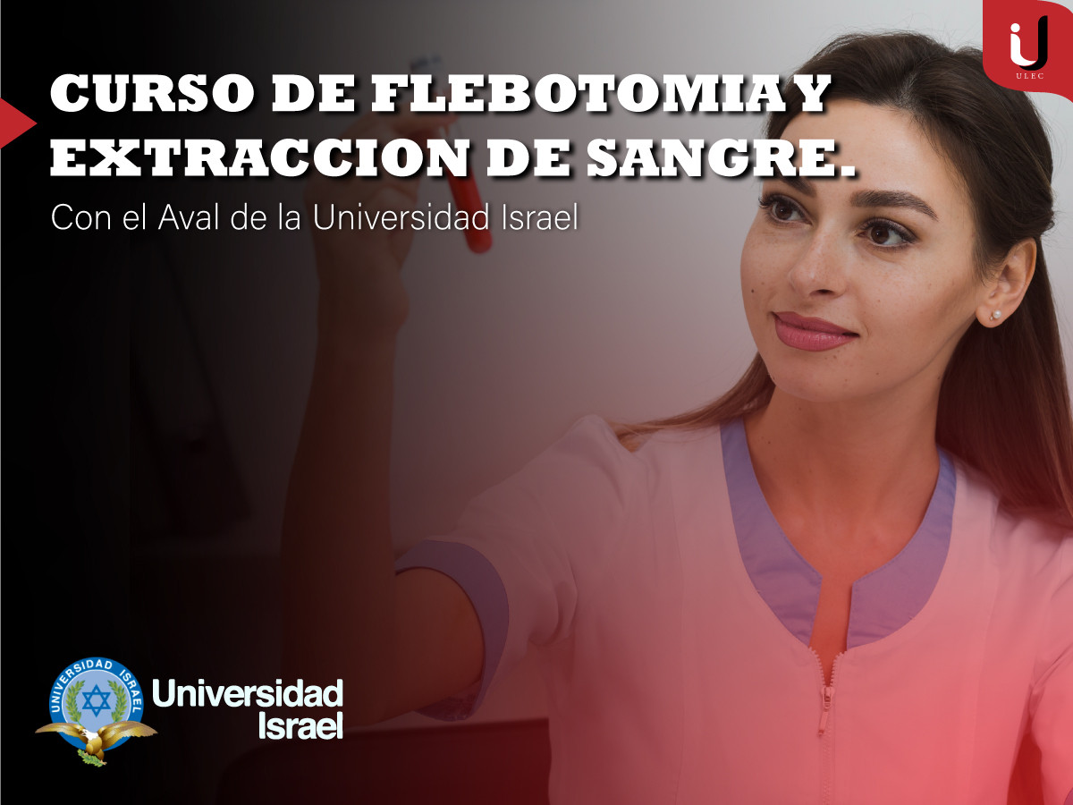 CURSO DE FLEBOTOMÍA Y EXTRACCIÓN DE SANGRE.